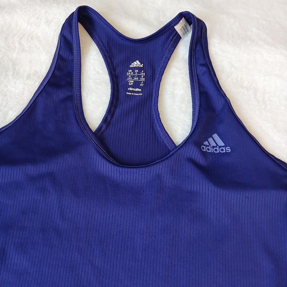 Adidas Women's‎ Blue Tank Top - Picture 4 of 7